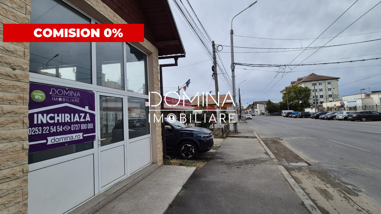 Închiriere spațiu comercial stradal, în Tg. Jiu, B-dul Ecaterina Teodoroiu