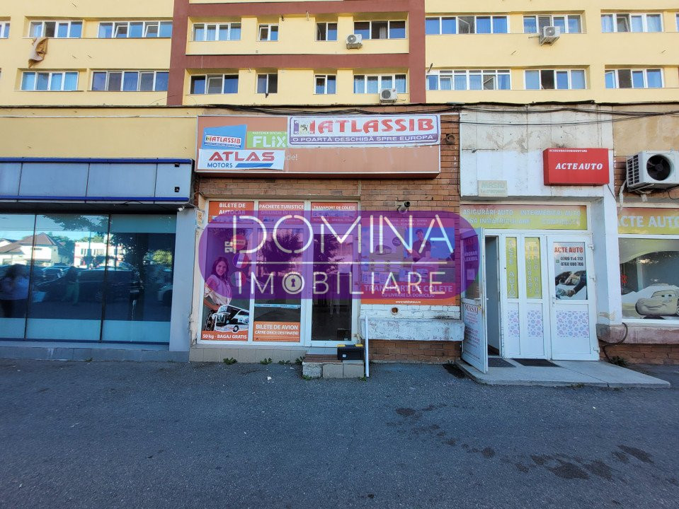 Închiriere spațiu comercial stradal, situat în Târgu Jiu, vizavi de gară