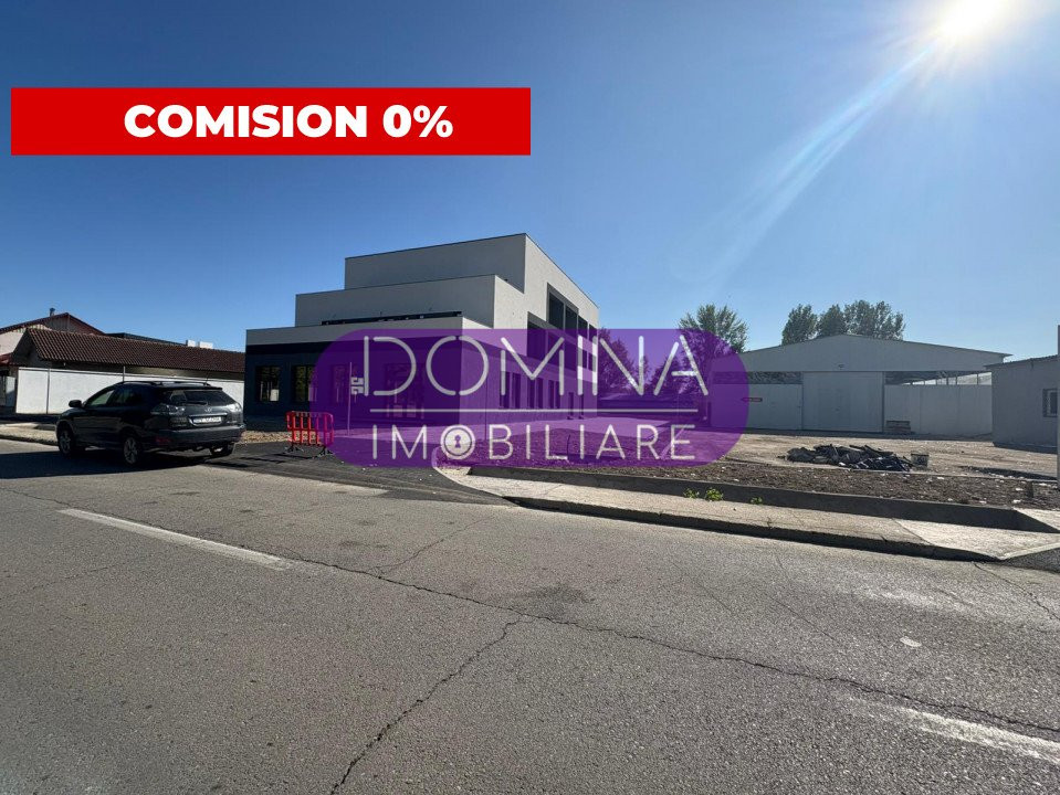 Închiriere spațiu comercial *peste 400 mp cu parcare* - strada Tineretului