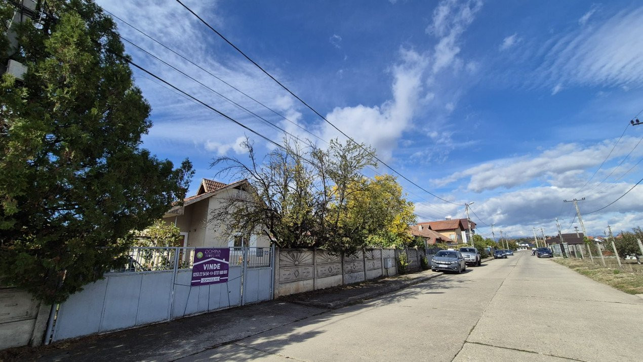 Vânzare casă cu teren generos, strada Ghiocelului – cartier Primăverii