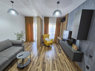 Închiriere apartament 2 camere, bloc nou, strada Tudor Vladimirescu