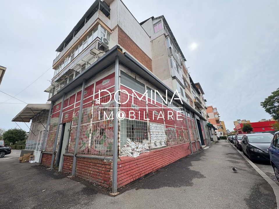 Închiriere spațiu comercial 150 mp, vitrină stradală 25 m.l. - 9 Mai – Târgu Jiu