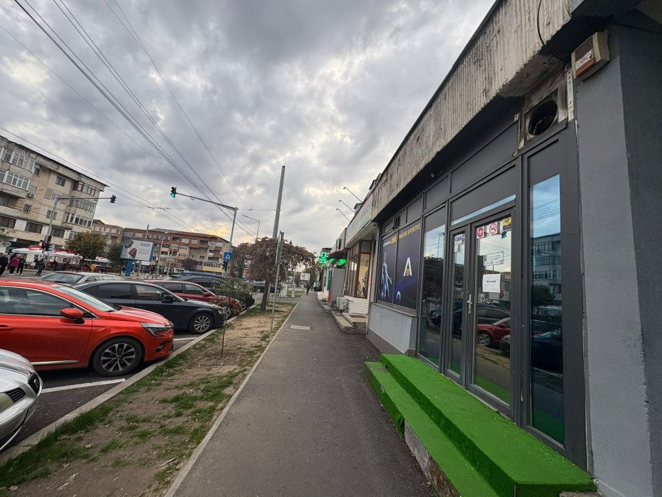 Închiriere spațiu comercial *vizibil ~ 100 mp cu dublu acces* - strada 9 Mai