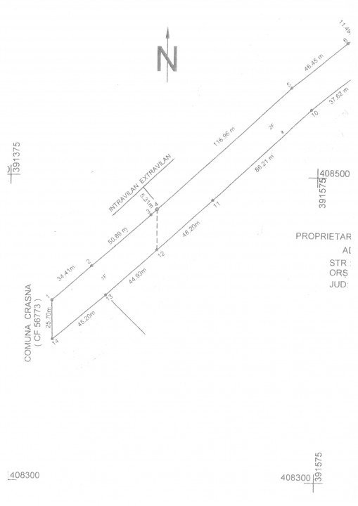 Vânzare teren 5000 mp, în comuna Crasna - sat Aninișul din Deal