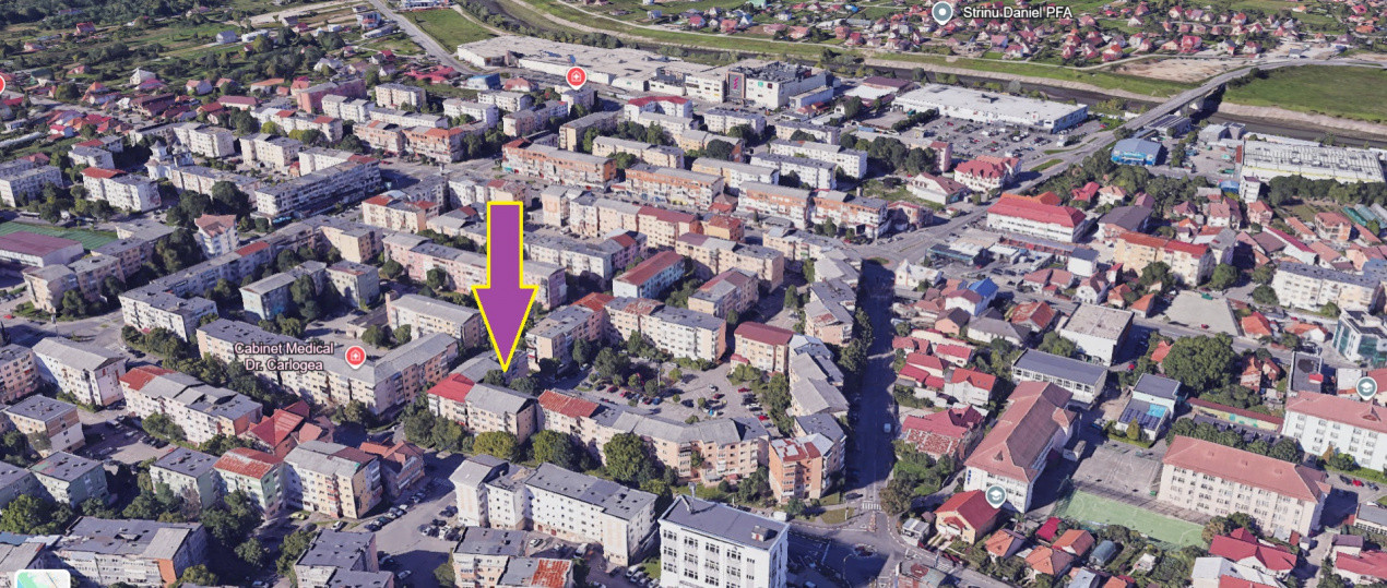 Vânzare apartament 2 camere decomandat - 52 mp - strada 23 August 