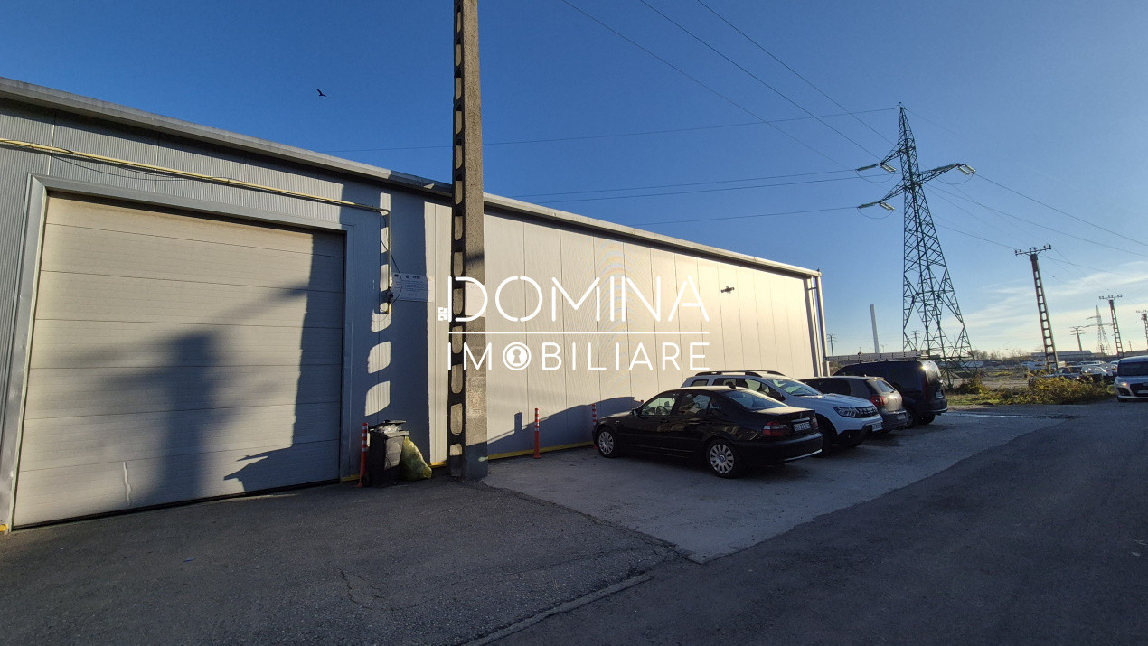 Închiriere spațiu industrial 570 mp, acces TIR - zona centurii - Barajului