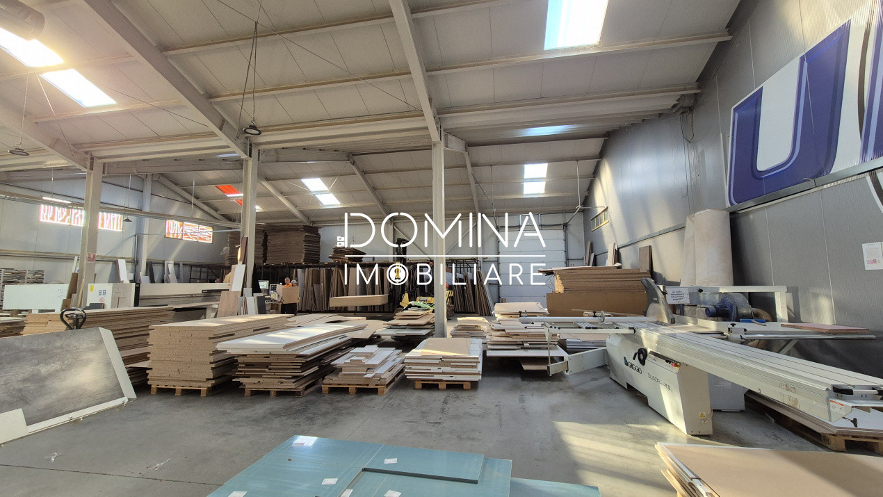 Închiriere spațiu industrial 570 mp, acces TIR - zona centurii - Barajului