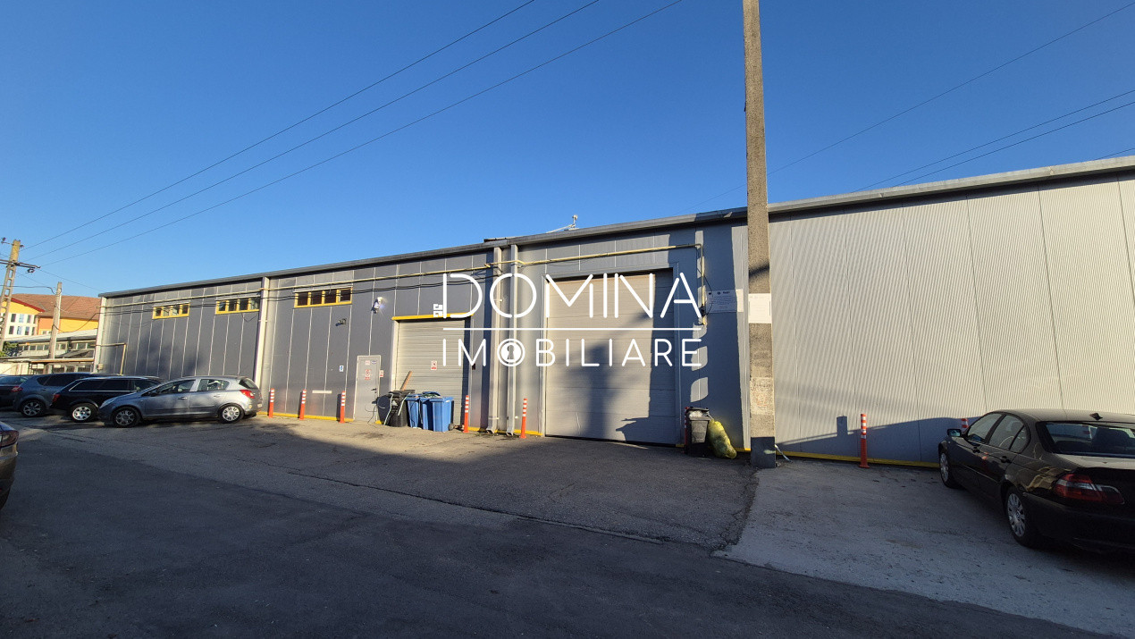 Închiriere spațiu industrial 570 mp, acces TIR - zona centurii - Barajului
