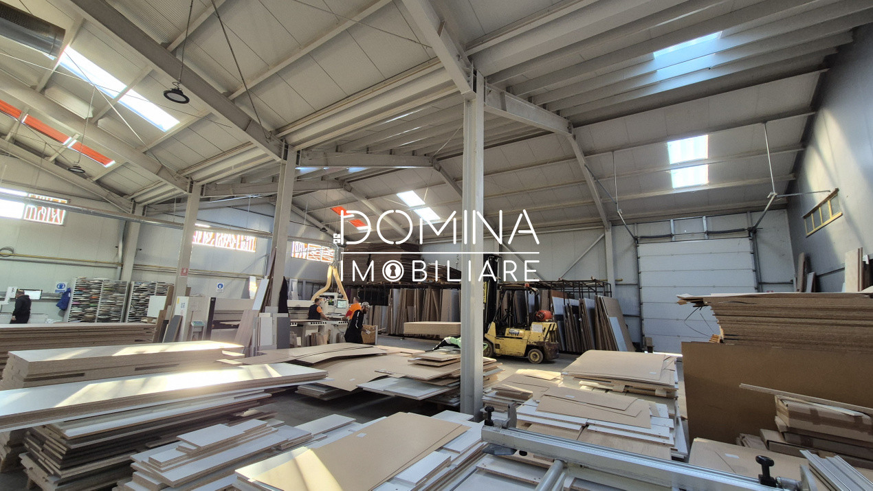 Închiriere spațiu industrial 570 mp, acces TIR - zona centurii - Barajului