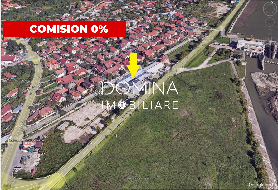 Închiriere spațiu industrial 570 mp, acces TIR - zona centurii - Barajului