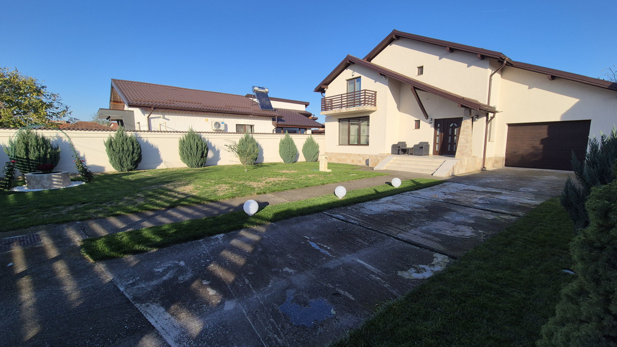 Vânzare vilă P+M, mobilată/utilată, situată în Târgu Jiu, strada Tudor Arghezi