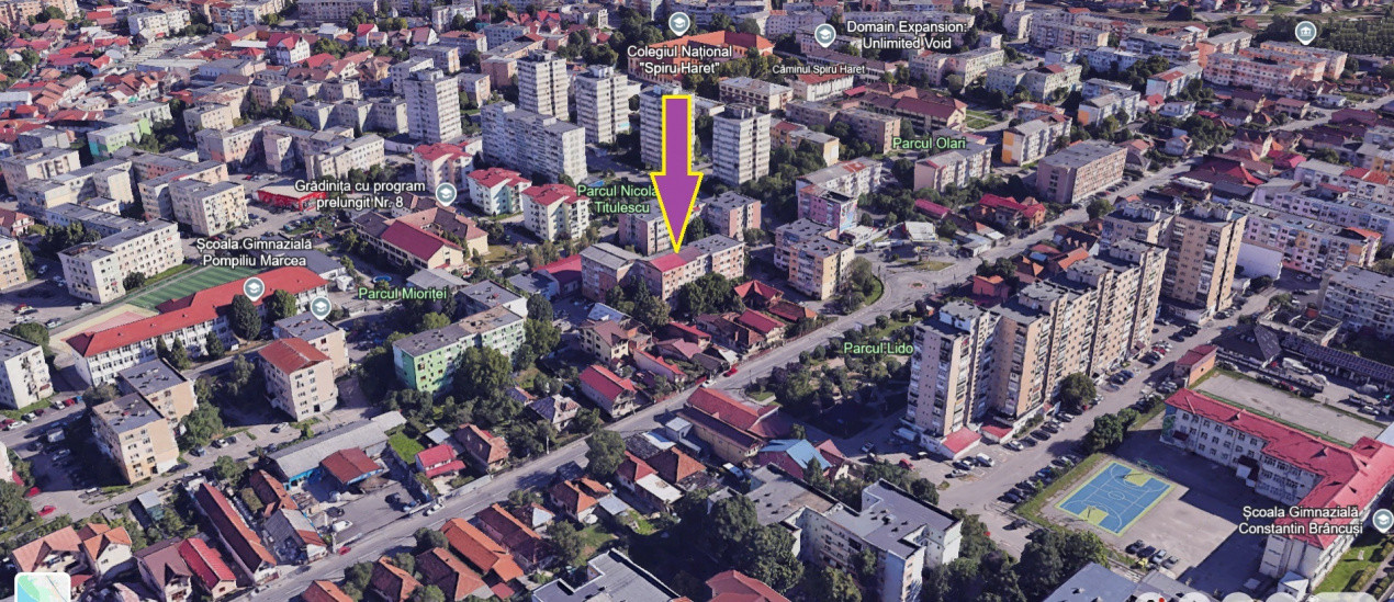 Vânzare apartament 2 camere, situat în Târgu Jiu, strada Mioriței