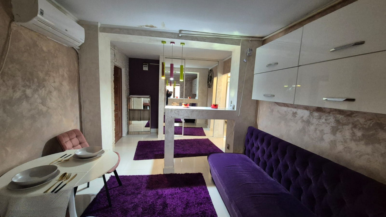 Vânzare apartament 2 camere, mobilat/utilat - zona Pieței Centrale