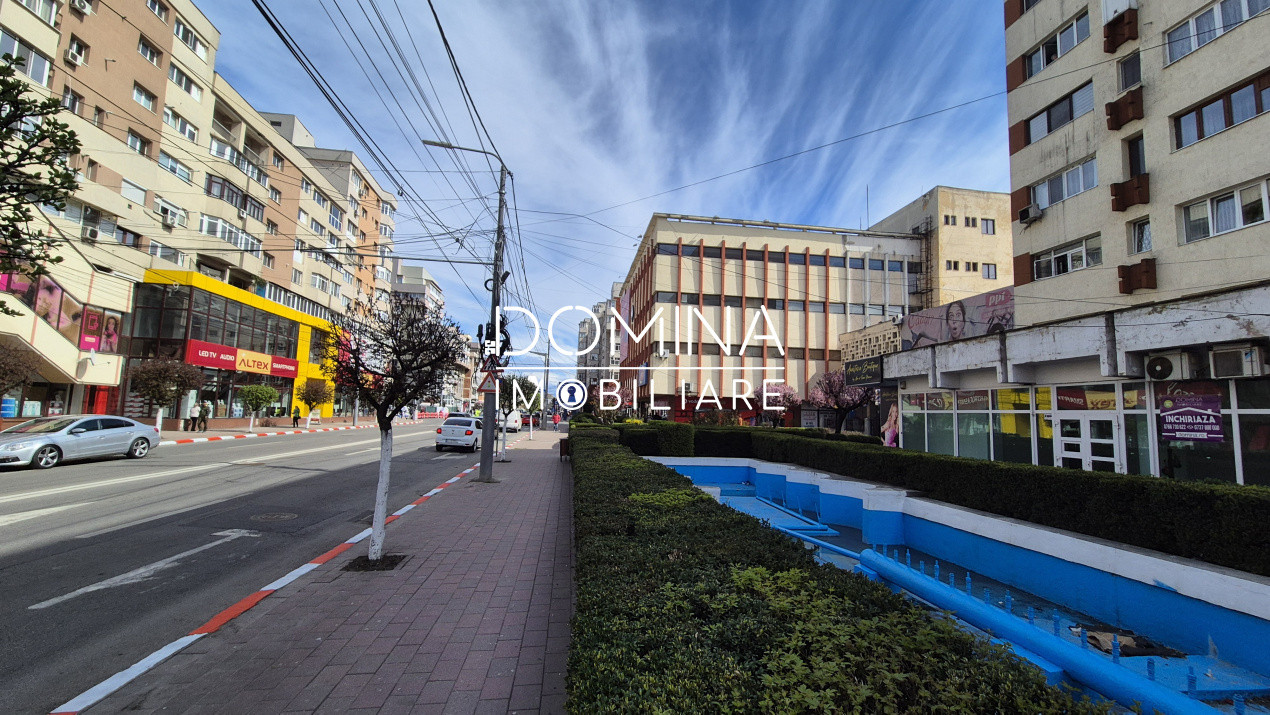 Închiriere spațiu comercial ultracentral situat în Târgu Jiu, strada Unirii