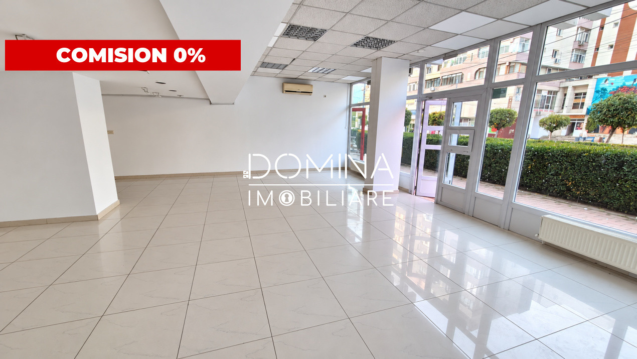 Închiriere spațiu comercial ultracentral situat în Târgu Jiu, strada Unirii
