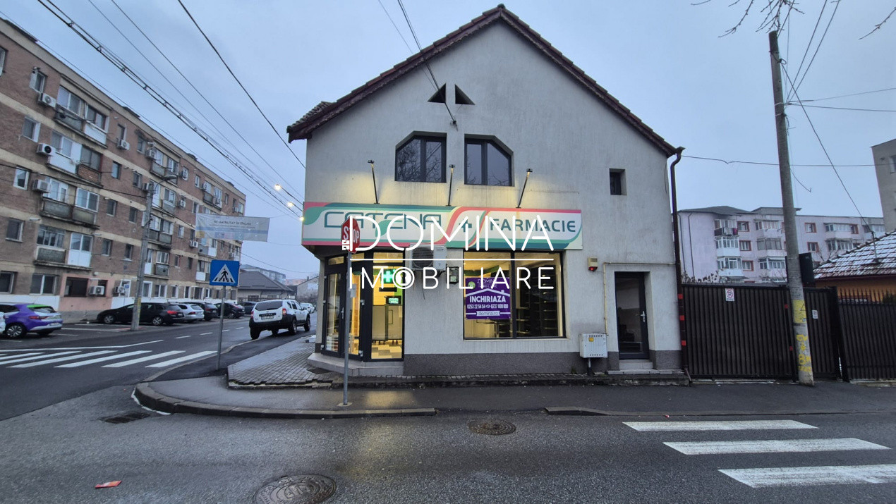 Închiriere spațiu comercial P+M - strada 9 Mai *zonă intens circulată*