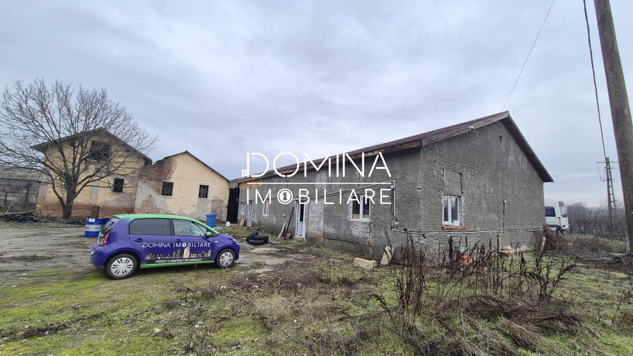 Vânzare Hală industrială cu teren 4.193 mp, situată în Bârsești