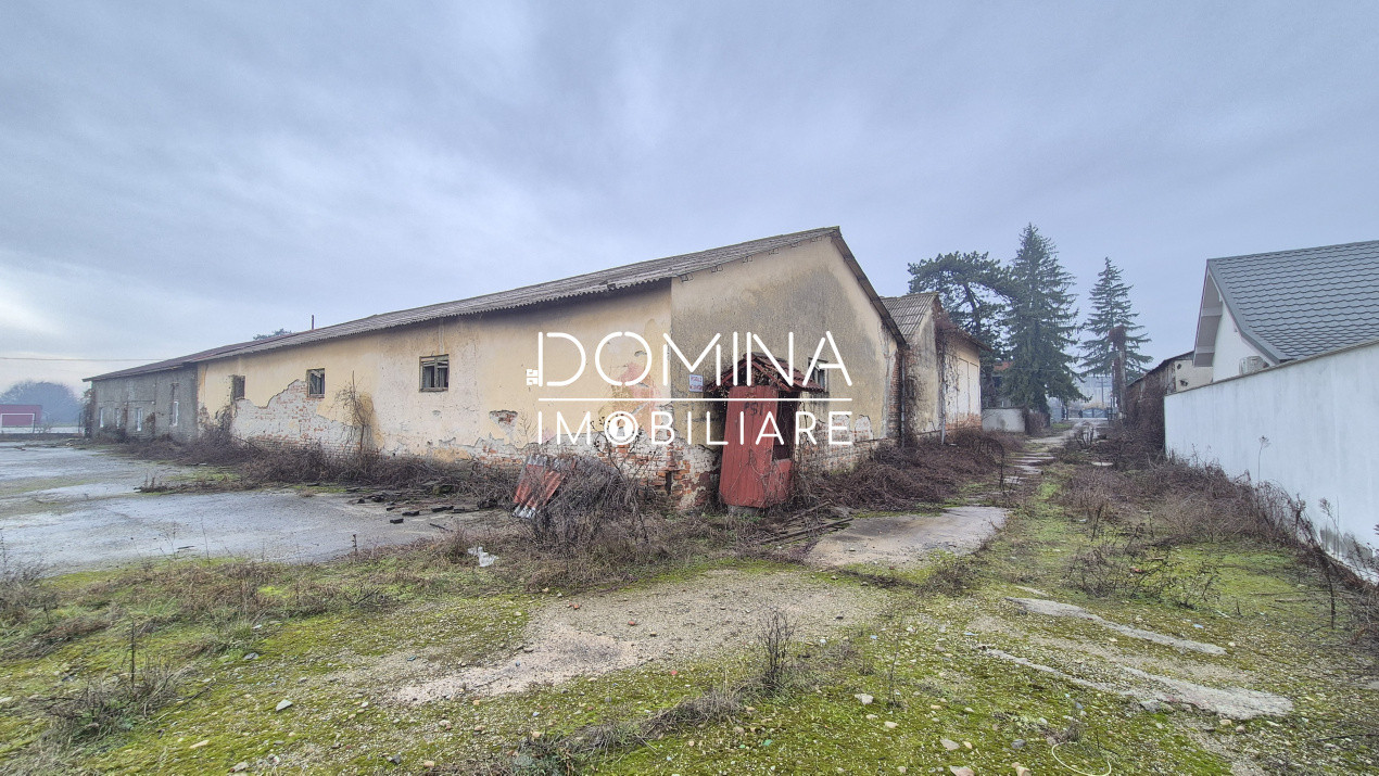 Vânzare Hală industrială cu teren 4.193 mp, situată în Bârsești