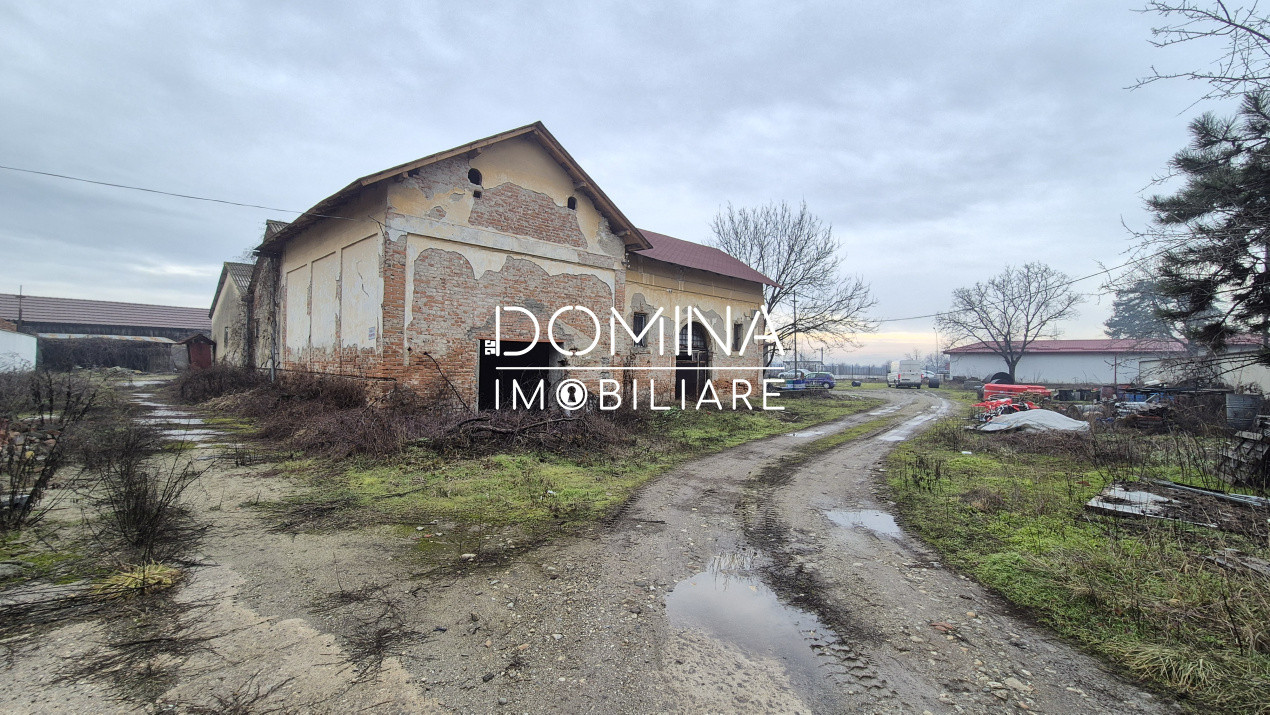 Vânzare Hală industrială cu teren 4.193 mp, situată în Bârsești