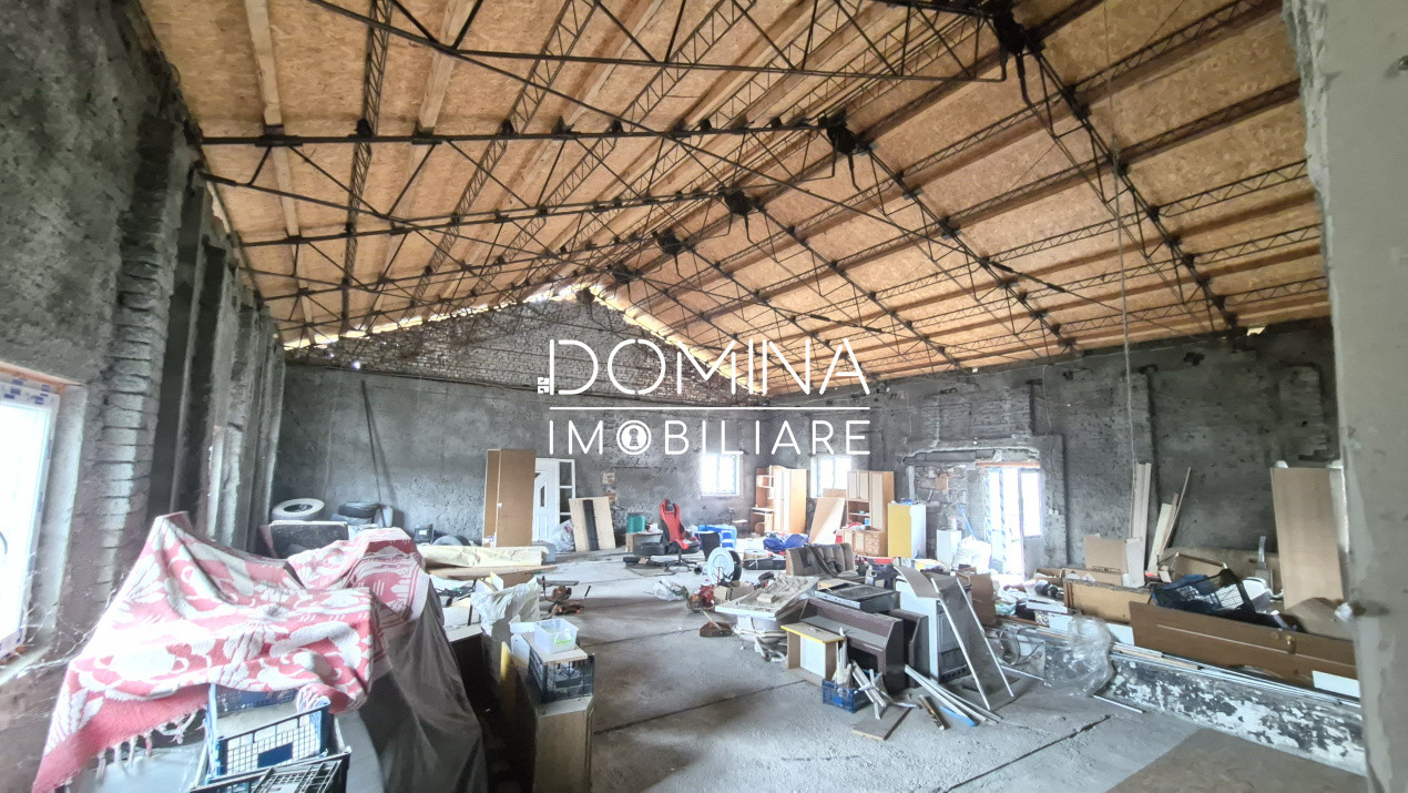 Vânzare Hală industrială cu teren 4.193 mp, situată în Bârsești