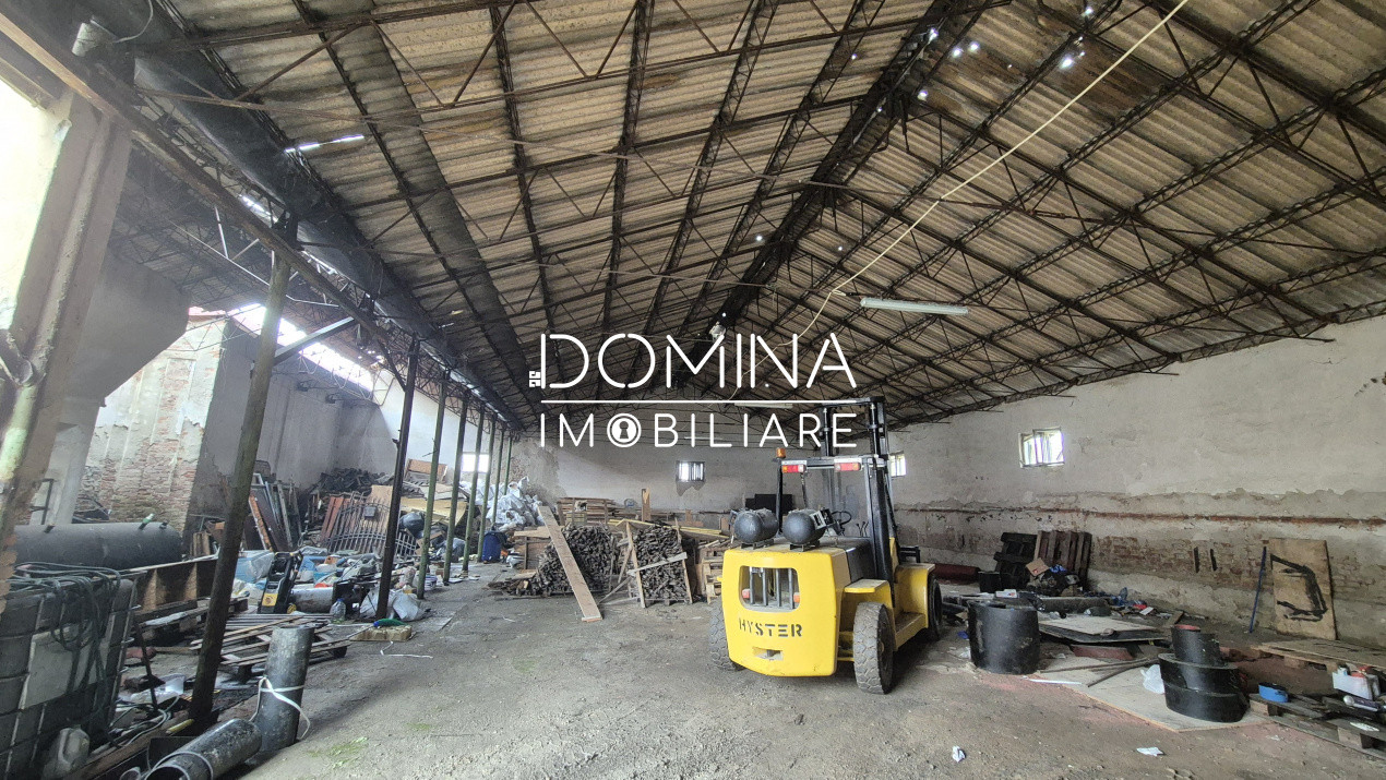 Vânzare Hală industrială cu teren 4.193 mp, situată în Bârsești