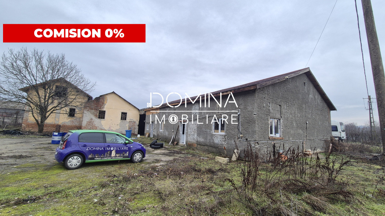 Vânzare Hală industrială cu teren 4.193 mp, situată în Bârsești