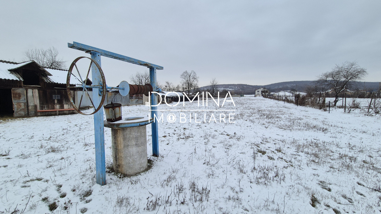 Vânzare casă cu teren 3.726 mp, în comuna Bâlteni, sat Moi