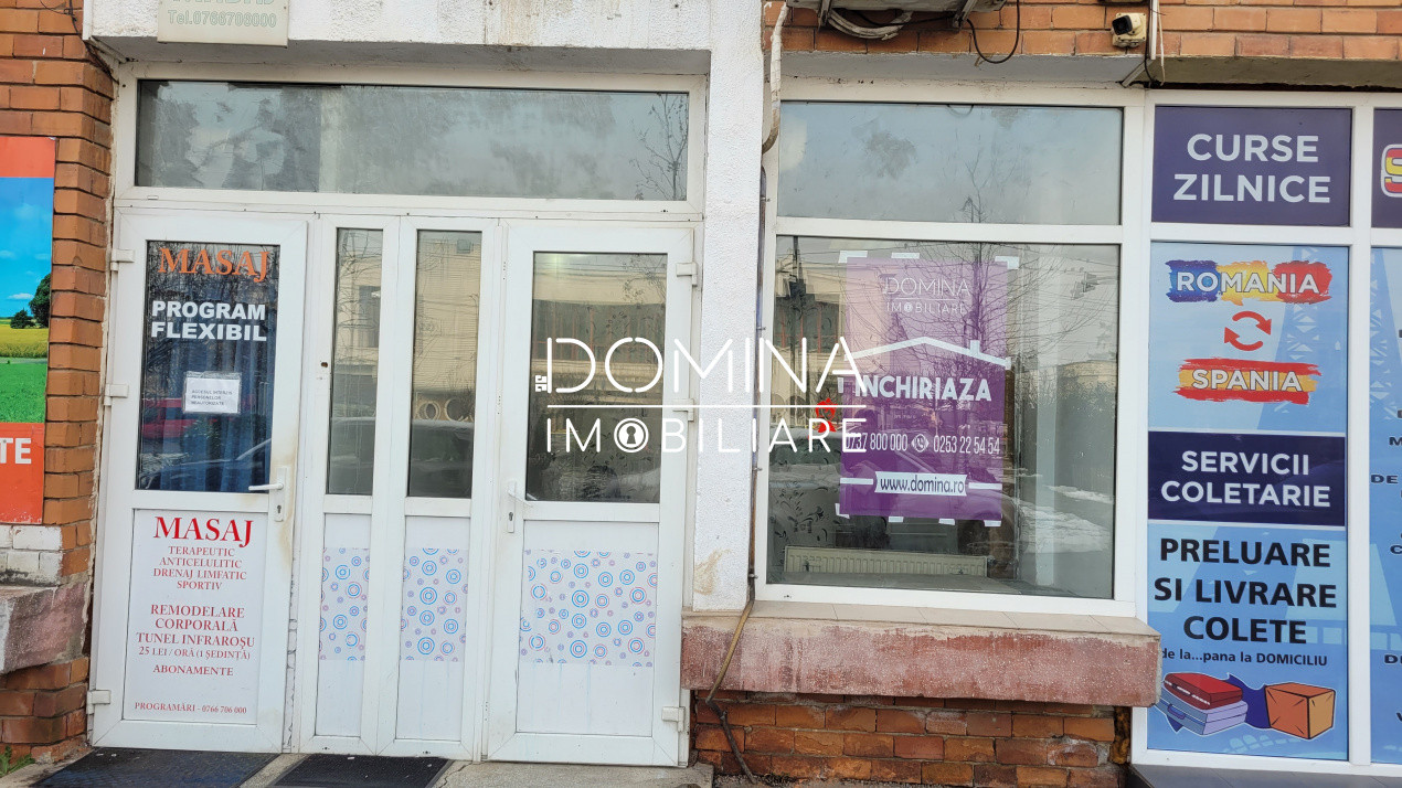 Închiriere spațiu comercial, situat în Târgu Jiu, vizavi de gară