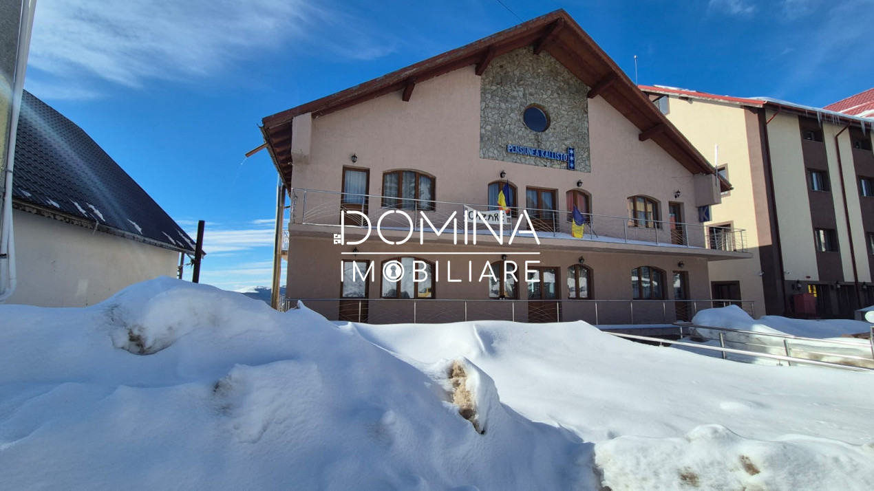 Pensiune de vânzare în Rânca  - Investiție turistică la cheie